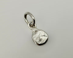 FREE FORM DROP CHARM STERLING SILVER