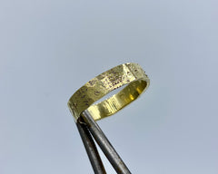 CHRISTOPHER'S RING YELLOW GOLD