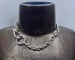 BAR NECKLACE STERLING SILVER