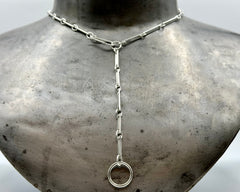 NUMBER 70 LINK NECKLACE STERLING SILVER