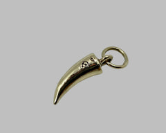 TUSK CHARM YELLOW GOLD