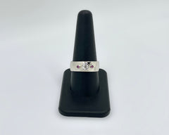 DANIEL'S ENGAGEMENT RING WHITE GOLD