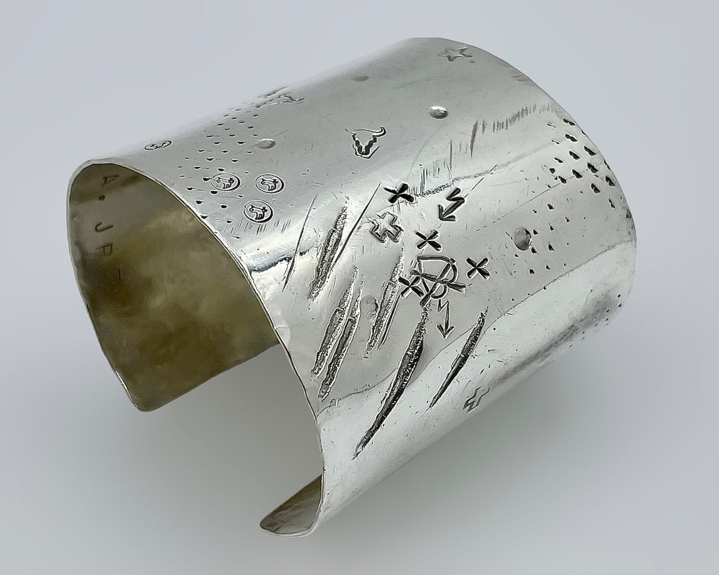 FREE STYLE CUFF STERLING SILVER