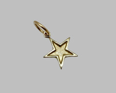 STAR CHARM YELLOW GOLD