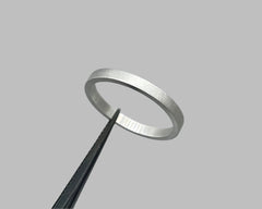 HERA RING WHITE GOLD 2MM WIDE