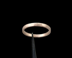 ZEUS RING ROSE GOLD 2mm WIDE