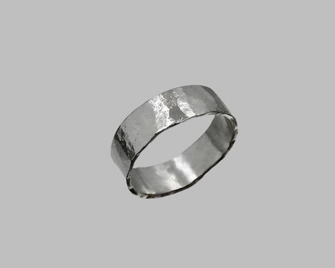 ZEUS RING PLATINUM 5mm WIDE