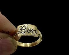 ICHIKA AND HARU'S RINGS YELLOW GOLD
