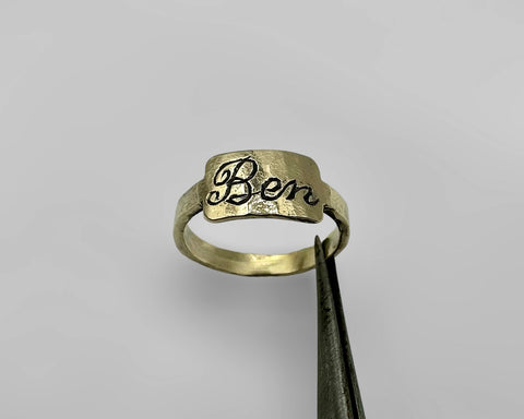 SIGNET ID RING