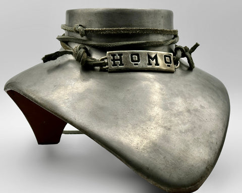 HOMO ID NECKLACE STERLING SILVER