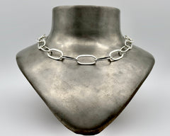 JOLIE LINK NECKLACE 3/14 STERLING SILVER