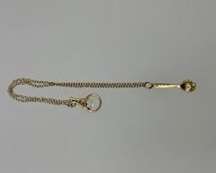 ICE SPOON NECKLACE YELLOW GOLD