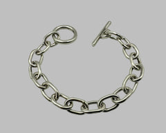 ZEUS LINK BRACELET STERLING SILVER