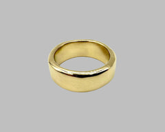 THICK BAND YELLOW GOLD