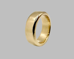 THICK BAND YELLOW GOLD