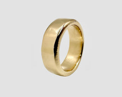 THICK BAND YELLOW GOLD