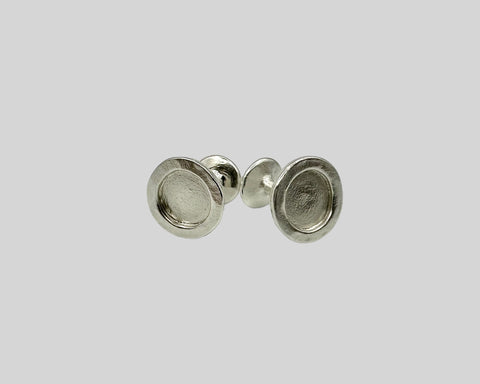 HERACLES SHIRT CUFFLINKS STERLING SILVER
