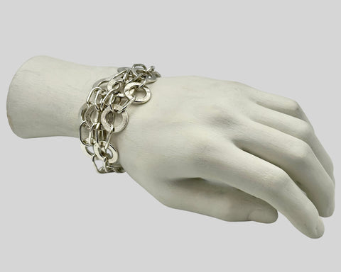 CHAINMAIL BRACELET STERLING SILVER