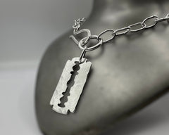 Razor Blade Necklace