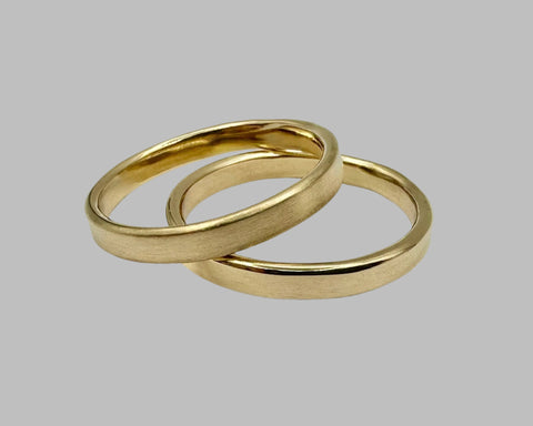 ZEUS RING WHITE GOLD 2mm WIDE