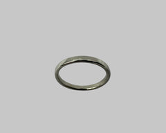 ZEUS RING PLATINUM 2MM WIDE