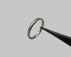 ZEUS RING PLATINUM 2MM WIDE