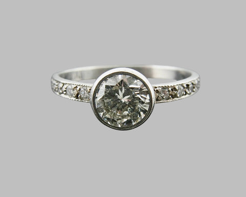 Valeria's Engagement Ring Platinum
