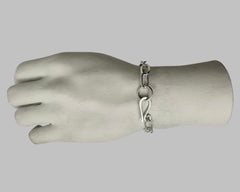 JOLIE LINK BRACELET STERLING SILVER