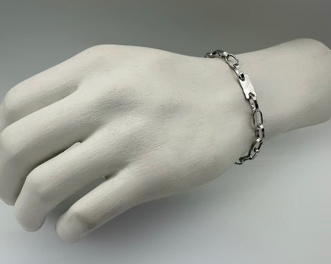 SWEET MIXED LINK BRACELET 16/12/08 PLATINUM