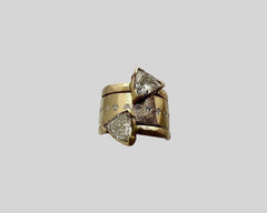 BEATRICE'S ENGAGEMENT RING YELLOW GOLD AND DIAMOND