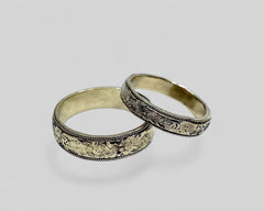 POPPY'SWEDDING BAND YELLOW GOLD