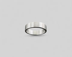 JIOU WEDDING BAND PLATINUM 5MM WIDE