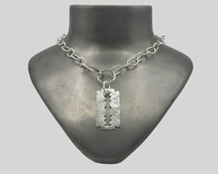 Razor Blade Necklace