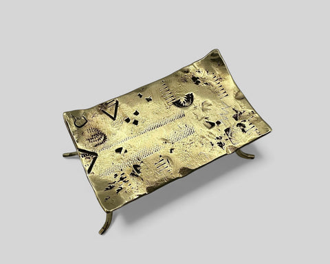 HAND-FORGED BRASS STAND