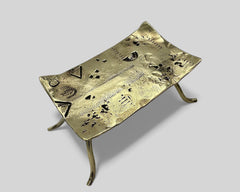 HAND-FORGED BRASS STAND