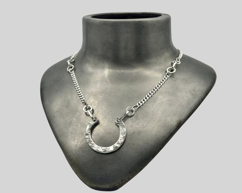 GOOD LUCK NECKLACE STERLING SILVER