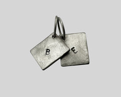 LETTER CHARM STERLING SILVER