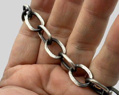 JOLIE LINK 10/1 NECKLACE STERLING SILVER