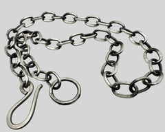 JOLIE LINK 10/1 NECKLACE STERLING SILVER