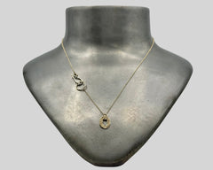 AURELIA PORTAL NECKLACE WHITE GOLD