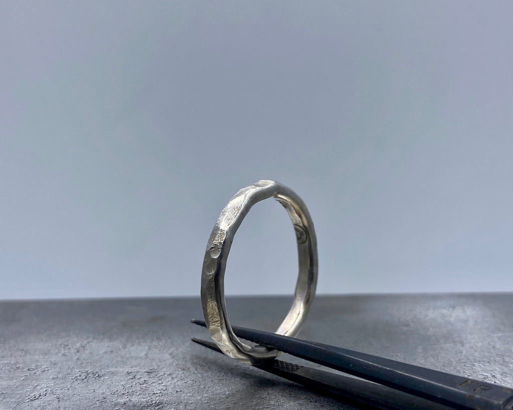 IRA'S RING STERLING SILVER 3 MM  WIDE