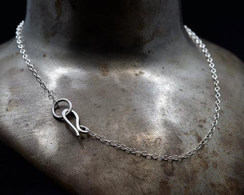 Baby Chain with Clasp sterling silver