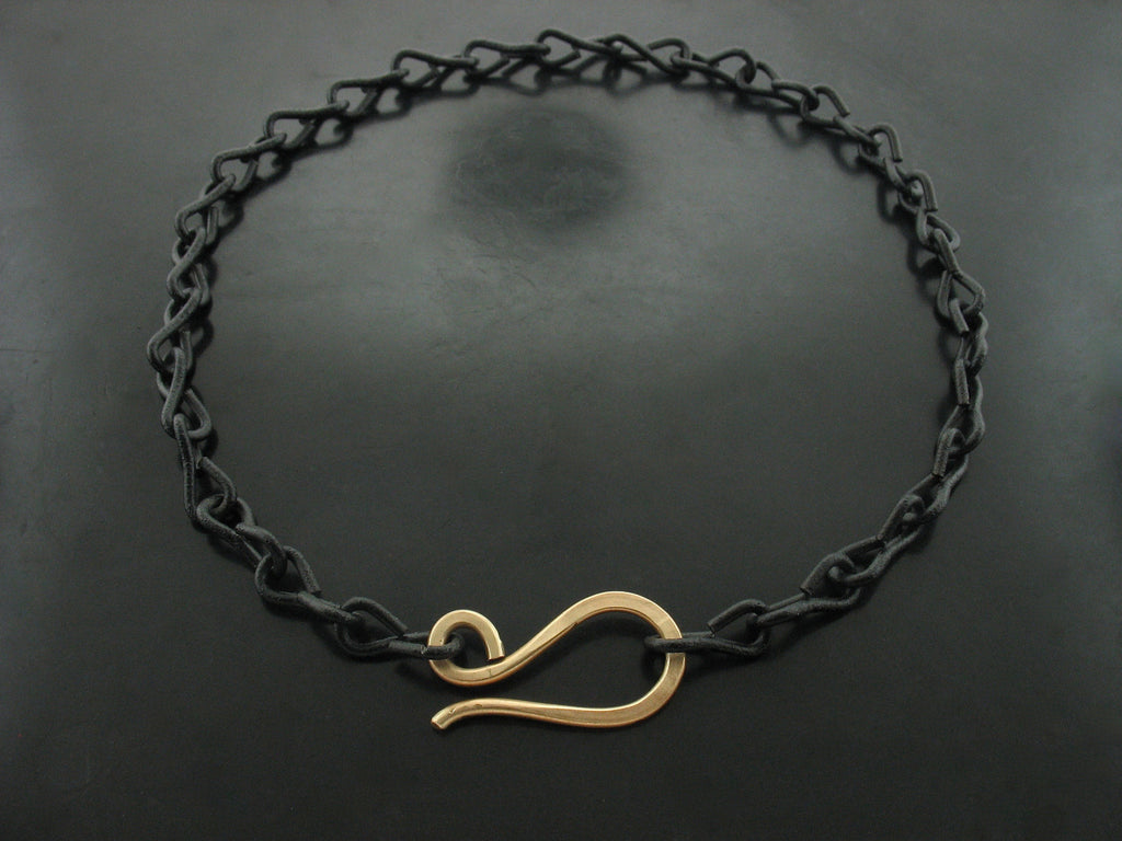 Black Chain with S Clasp