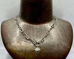 Brian's  Necklace - White Gold