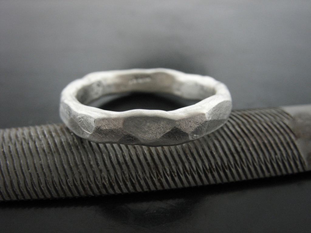 Dionysus Wedding Ring - Sterling Silver