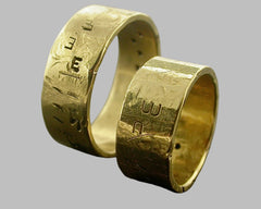 E And U Wedding Bands