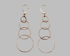 KOSARA EARRINGS - ROSE GOLD