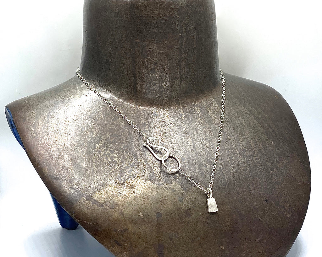 Forged Tag Necklace