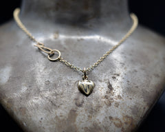 Heart Necklace- Yellow Gold