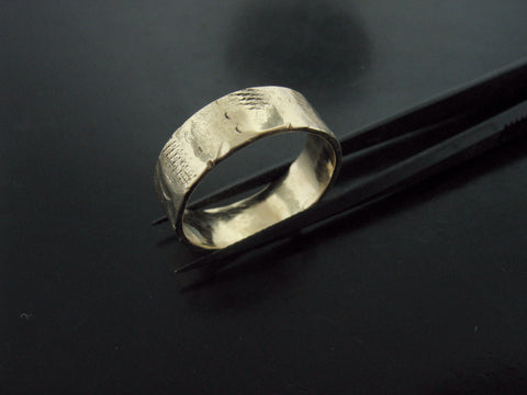 Angel's Ring Yellow Gold 8 MM WIDE